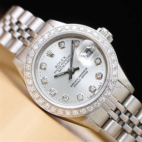 ladies diamond datejust rolex